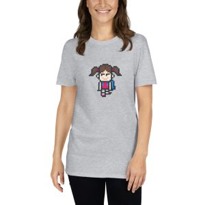 Uniseks T-shirt met korte mouw - Schoolgirl